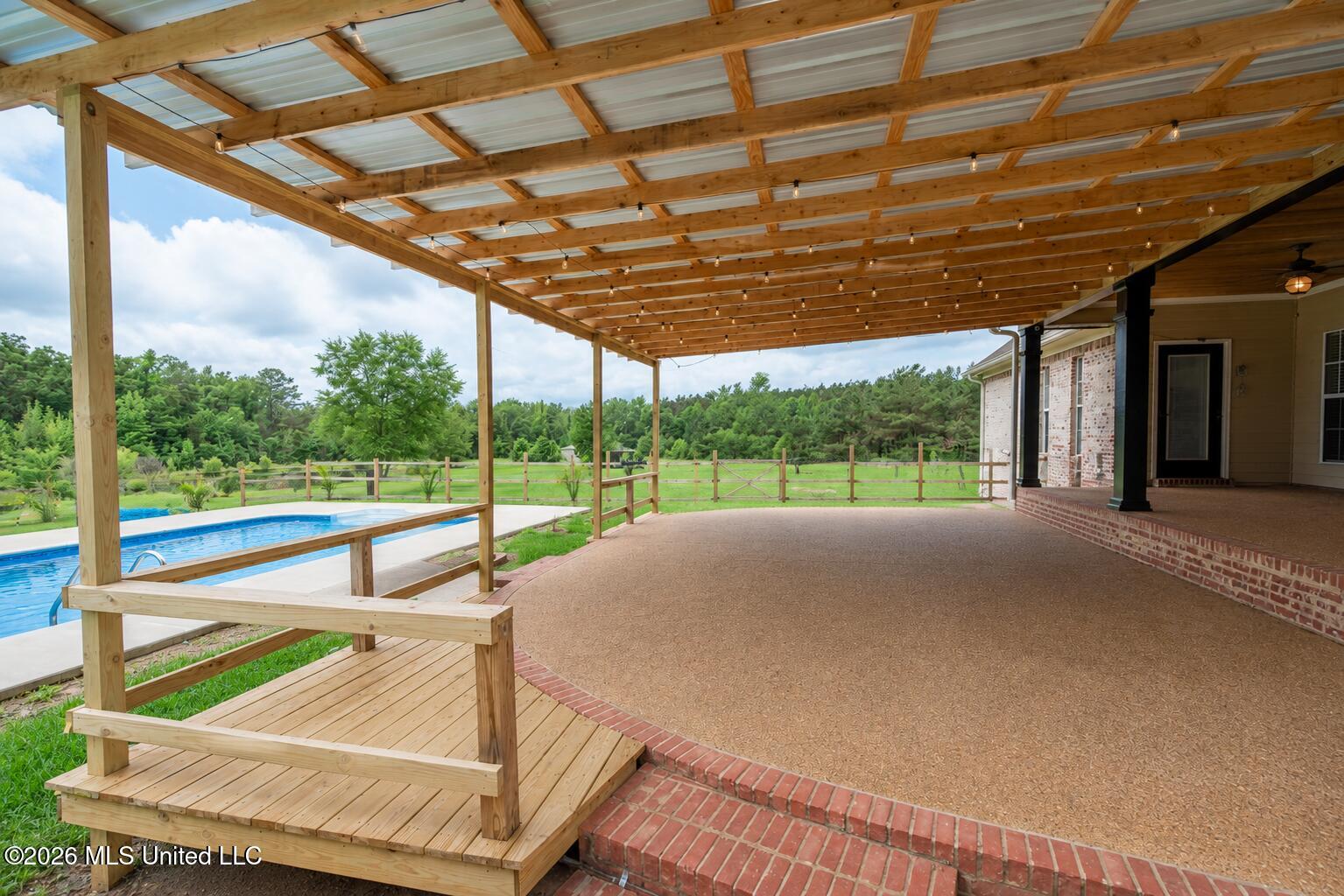 1529 Lower Milligan Springs Road Kilmichael, MS 39747 - Photo 9 of 46 back porch
