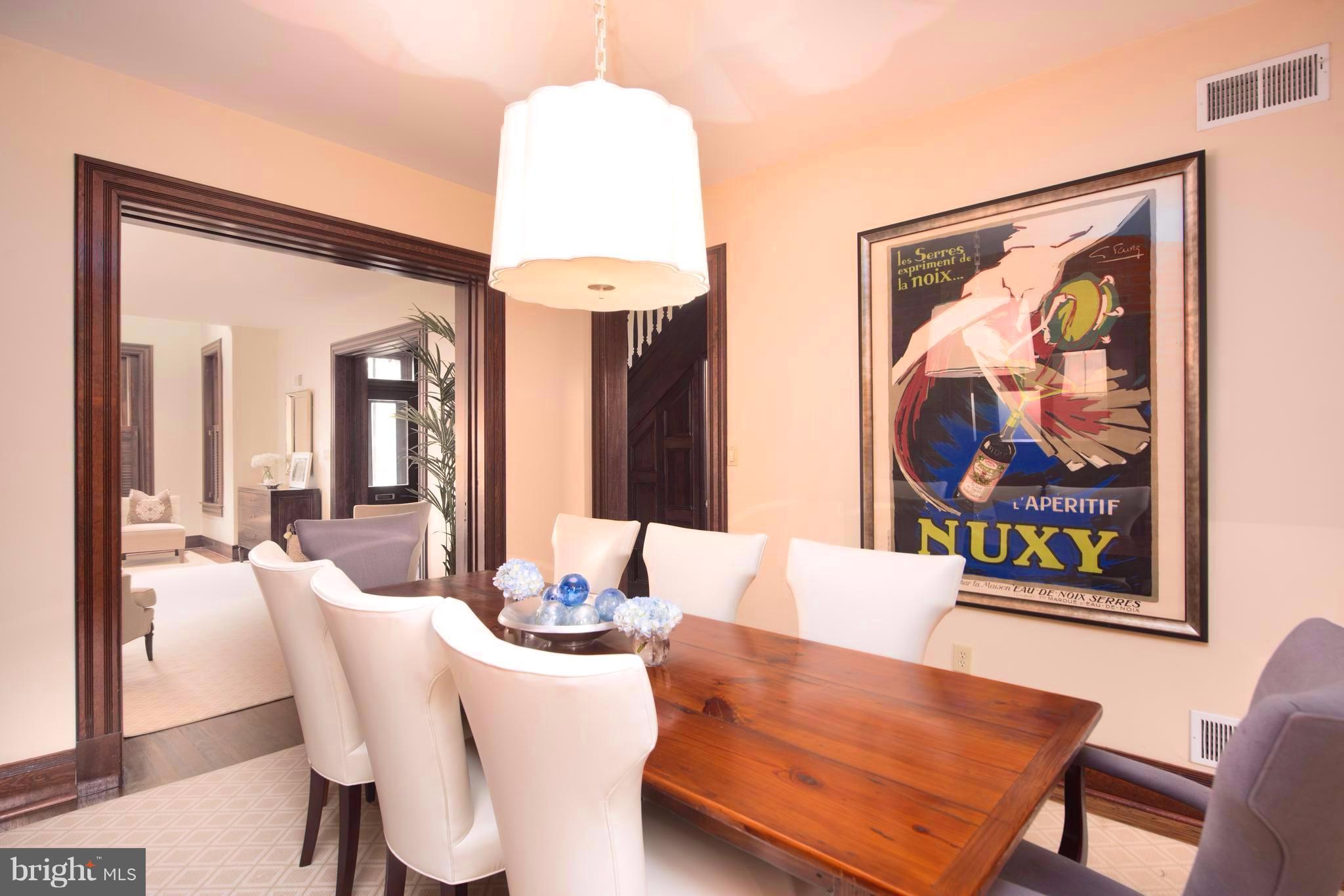 1016 Massachusetts Avenue Northeast Washington, DC 20002 - Photo 5 of 28 a view of a dining room with furniture and a large window