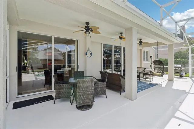 a view of a backyard with garden