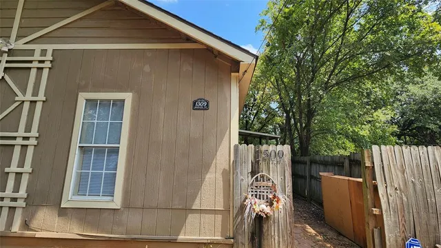 a view of outdoor space and deck