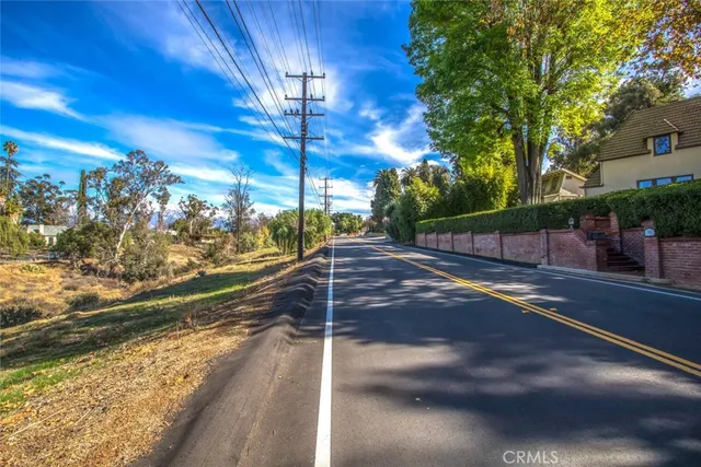a view of city and mountain