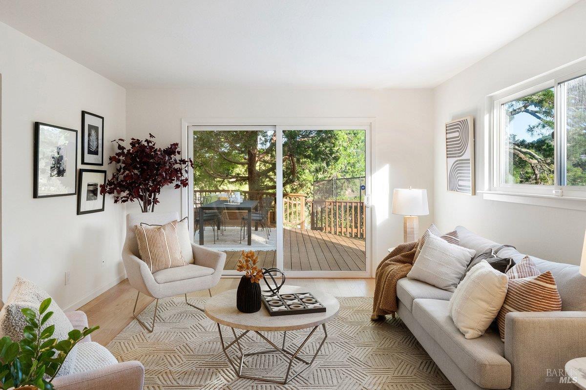 116 Twelveoak Hill Drive San Rafael, CA 94903 - Photo 58 of 93 Family room offers access to the deck and a mini-split for the perfect climate.