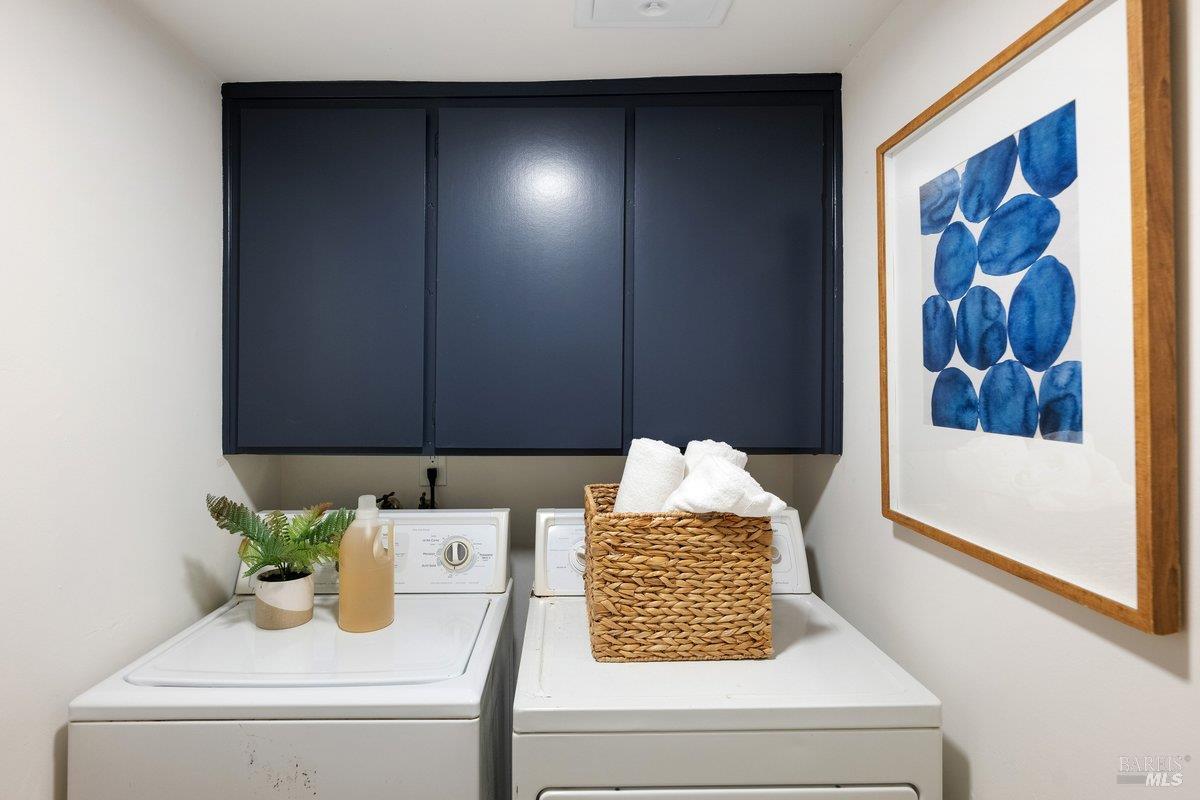 116 Twelveoak Hill Drive San Rafael, CA 94903 - Photo 62 of 93 Dedicated laundry room with additional storage! Appliances included.