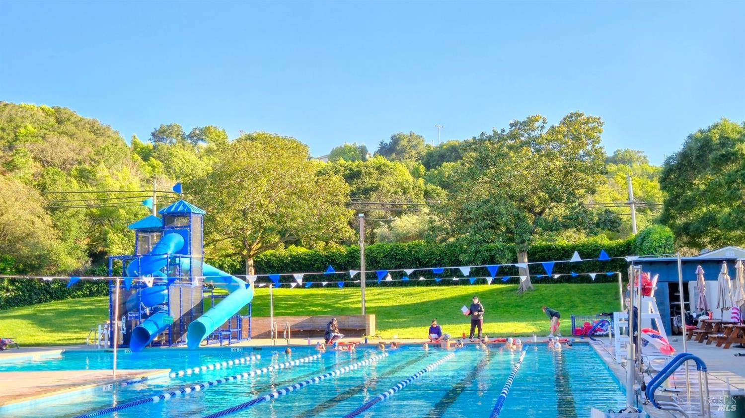116 Twelveoak Hill Drive San Rafael, CA 94903 - Photo 92 of 93 The Marinwood pool offers classes for all ages, swim team, memberships, lifeguards, and drop in access.