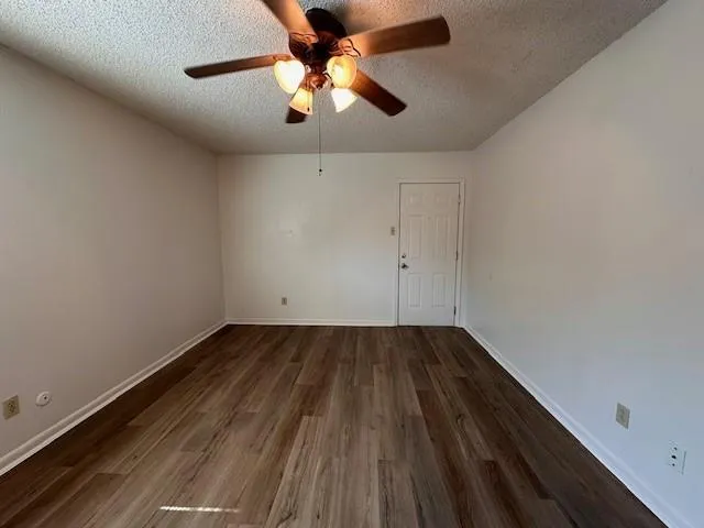 wooden floor in an empty room