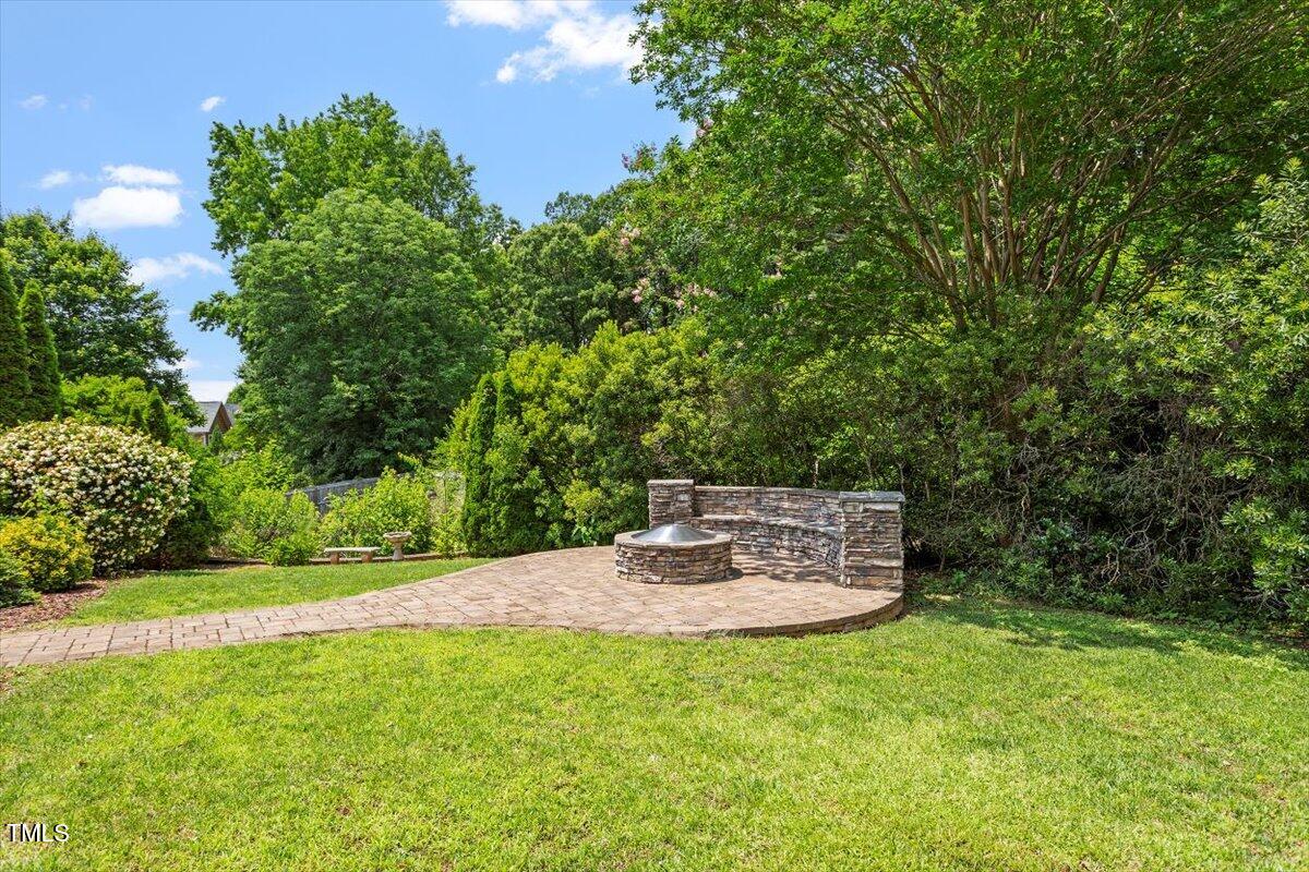 104 Trinity Grove Drive Cary, NC 27513 - Photo 12 of 24 Patio with Fire Pit