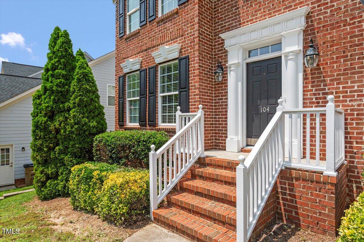 104 Trinity Grove Drive Cary, NC 27513 - Photo 2 of 24 Front Entrance