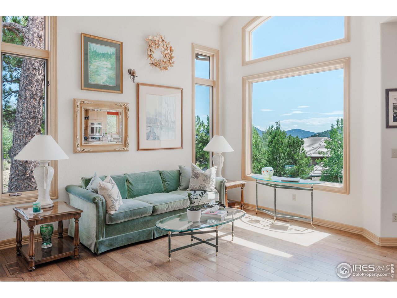 2964 Elk View Drive Evergreen, CO 80439 - Photo 6 of 40 a living room with furniture and a large window