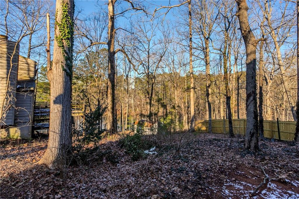5449 Martins Crossing Road Stone Mountain, GA 30088 - Photo 22 of 32 a view of backyard