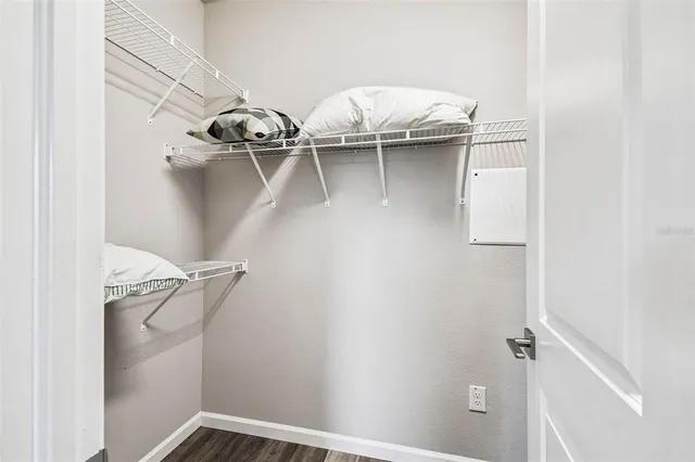 a view of a water heater on the wall