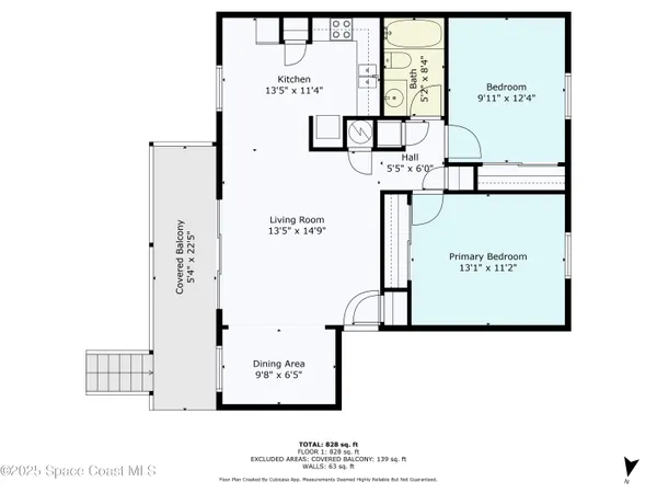 $1,500 | 145 East Colonial Court, Unit D, Indian Harbour Beach, FL 32937