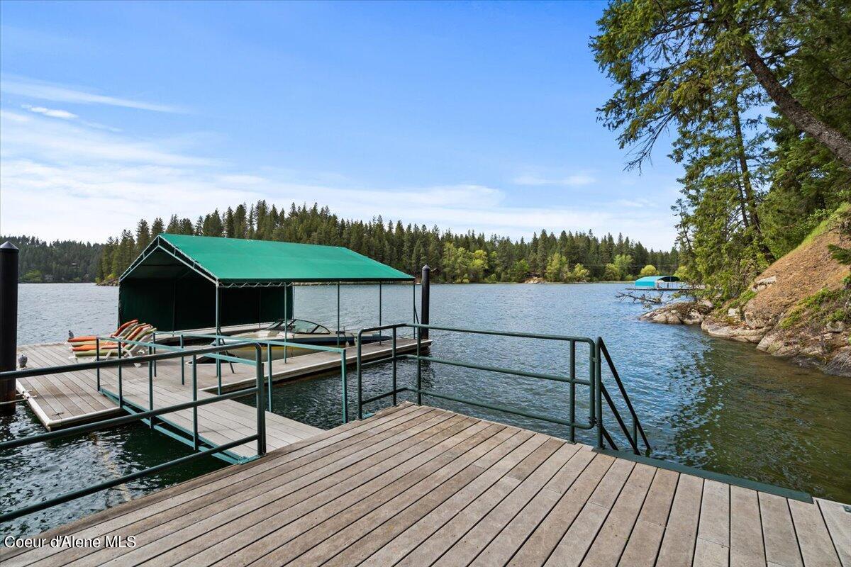 7373 East Hayden Haven Road Hayden, ID 83835 - Photo 31 of 36 31-Waterfront deck