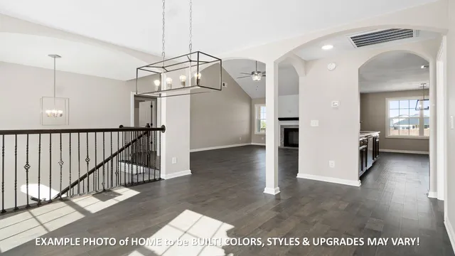 a view interior of the house