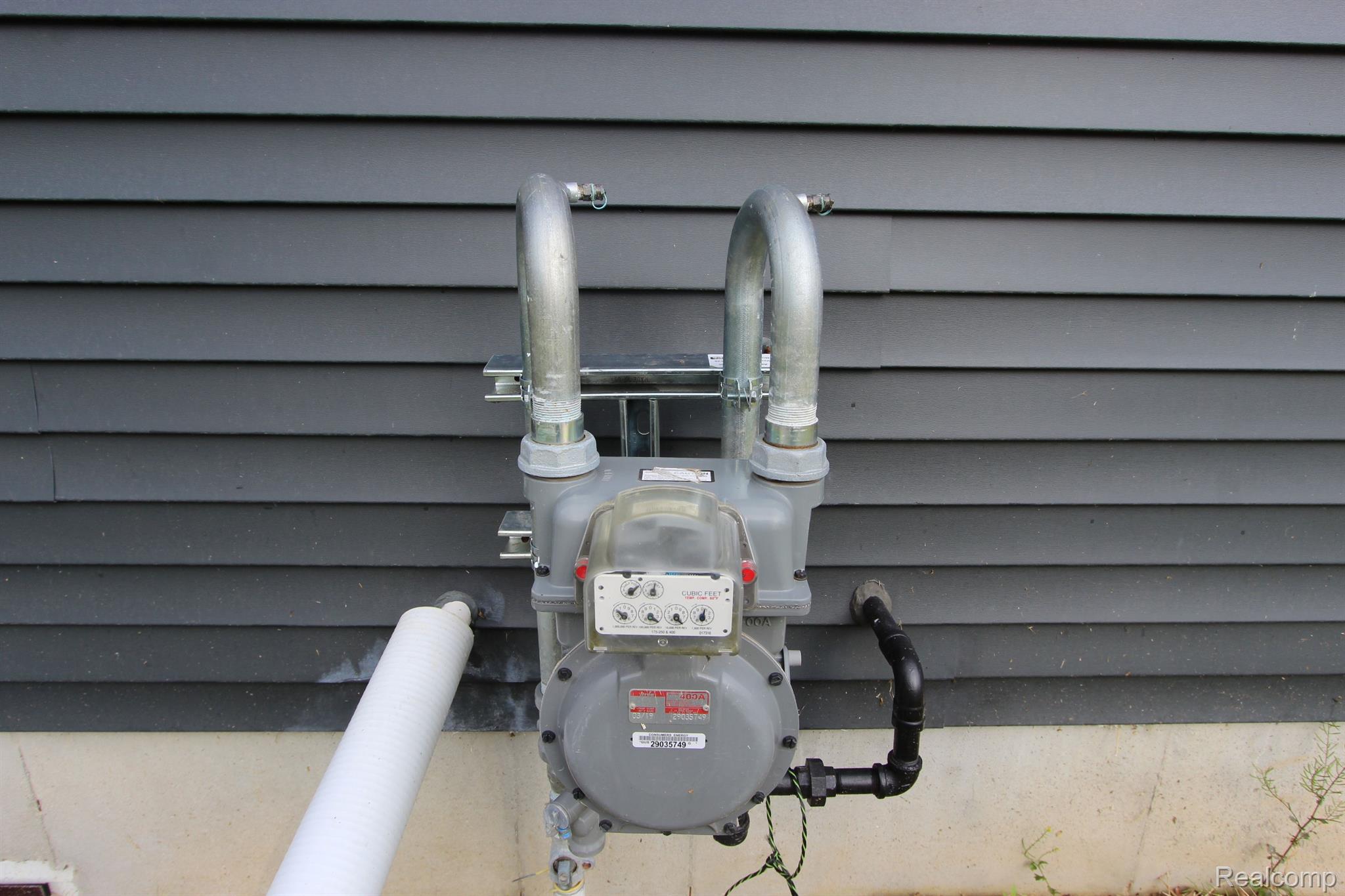 OVERSIZED COMMERCIAL GAS METER INSTALLED
