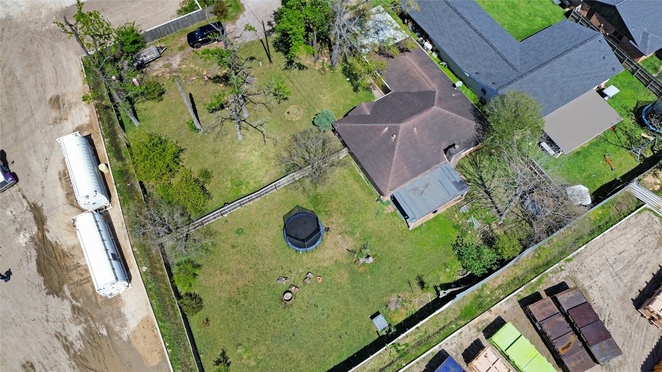 16230 Katherine Lane Channelview, TX 77530 - Photo 3 of 19 an aerial view of a garden