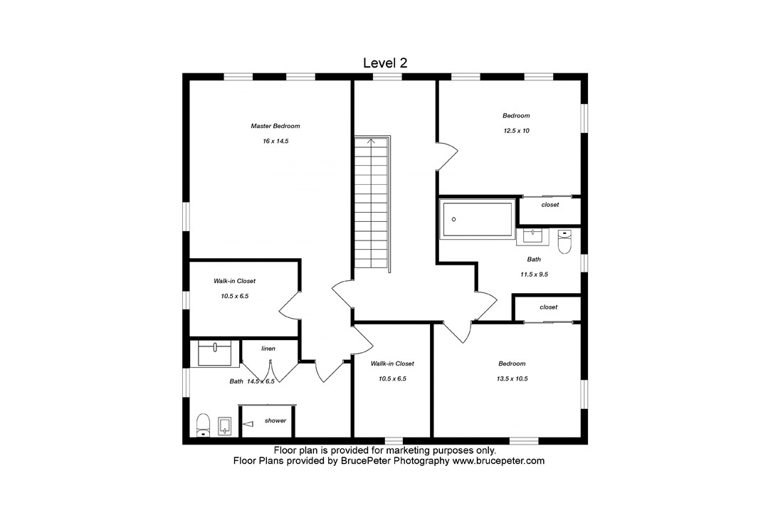 43 Latham Farm Road Smithfield, RI 02917 - Photo 40 of 40 Floor Plan 2nd floor