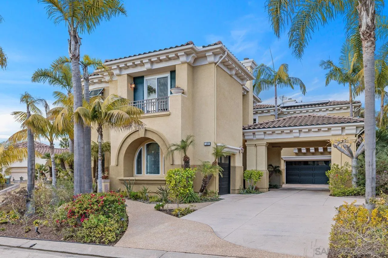 1460 Ravean Court Encinitas, CA 92024 - Photo 64 of 72 a front view of a house with a garden