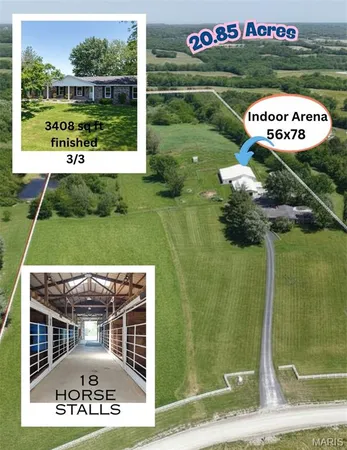 $749,000 | 12596 New London Gravel Road, New London, MO 63459