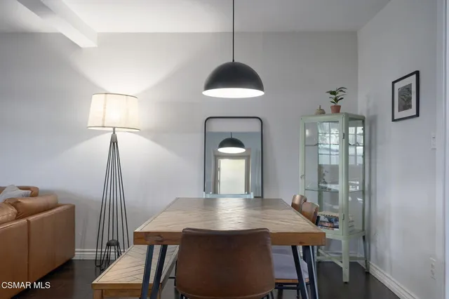 a view of a livingroom with furniture and window