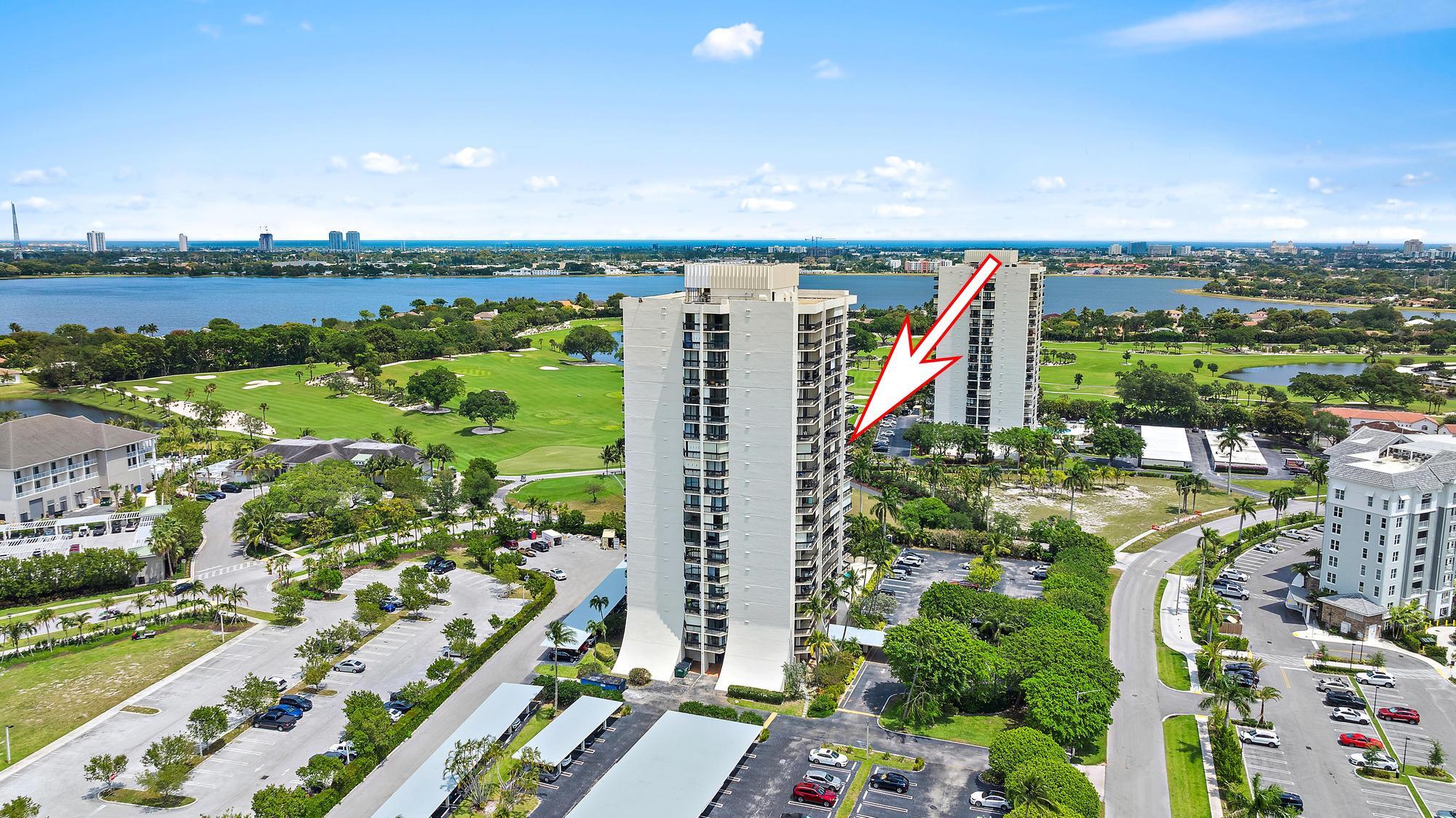 2400 Presidential Way, Unit 1204 West Palm Beach, FL 33401 - Photo 37 of 55 an aerial view of a city
