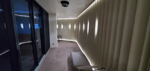 a view of a city with tall buildings