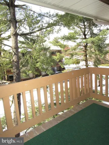 a view of a wooden fence