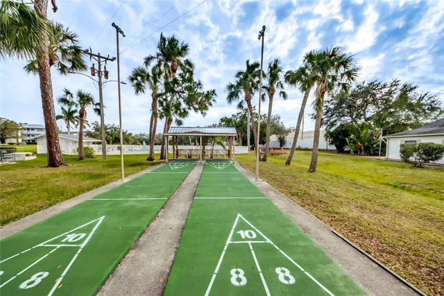 a view of a backyard with a garden