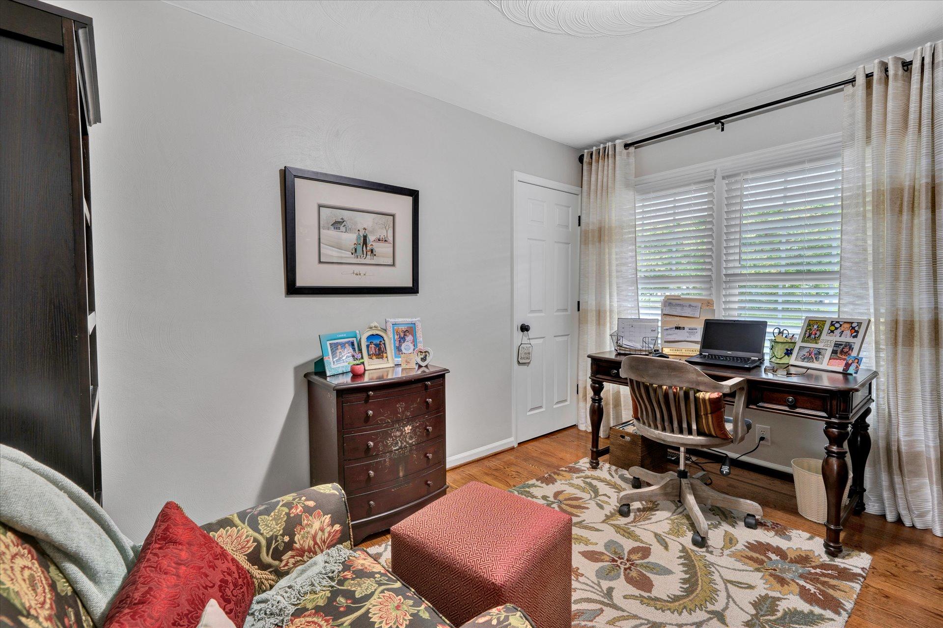 307 North Preston Road Vinton, VA 24179 - Photo 36 of 48 a view of a workspace with furniture and a window