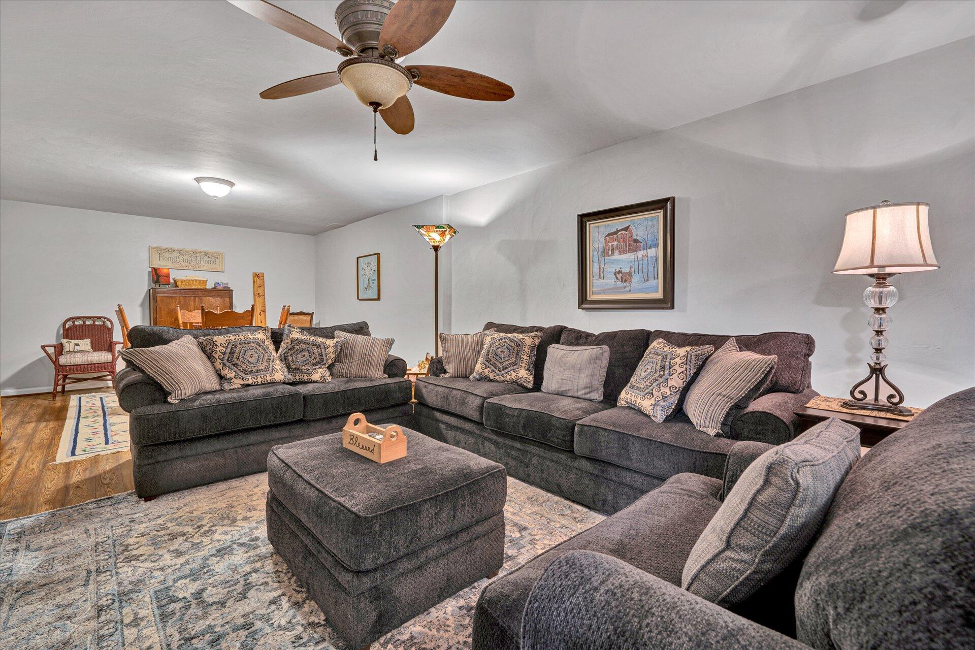 307 North Preston Road Vinton, VA 24179 - Photo 39 of 48 a living room with furniture and a lamp