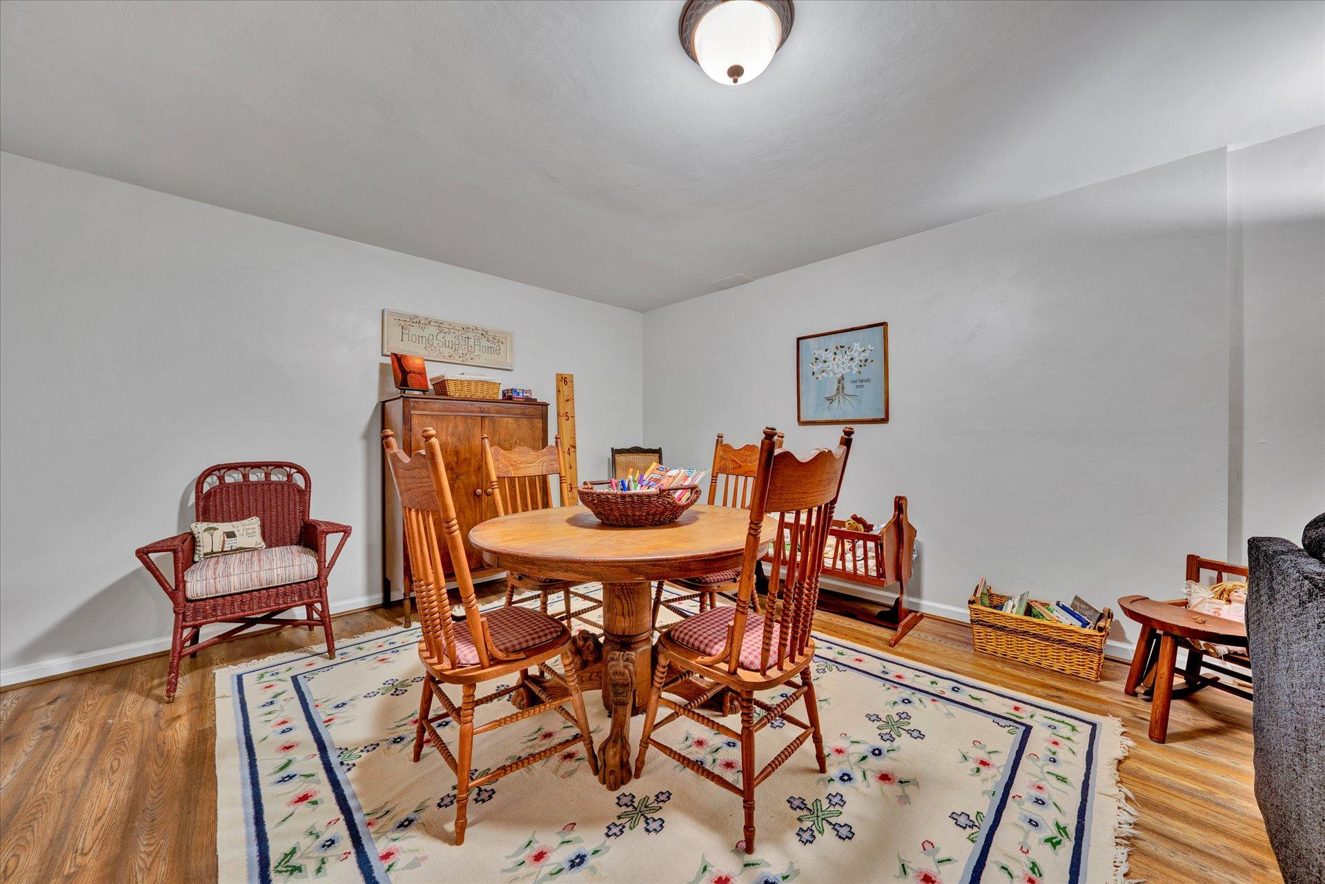 307 North Preston Road Vinton, VA 24179 - Photo 40 of 48 a view of a dining room with furniture and wooden floor