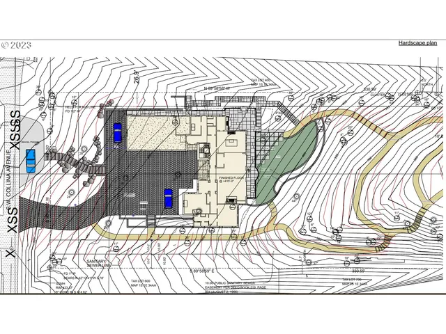 a view of outdoor space and garden