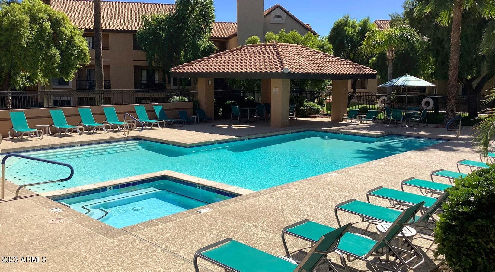 9605 South 48th Street, Unit A2 Phoenix, AZ 85044 - Photo 9 of 15 Pool and Jacuzzi