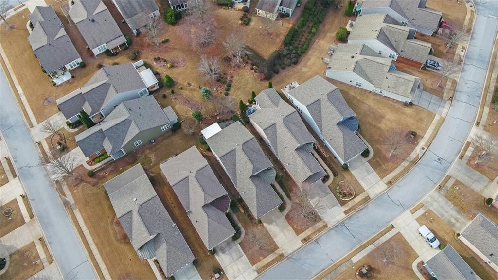 6213 Azalea Way Hoschton, GA 30548 - Photo 45 of 56 an aerial view of a house with a fireplace