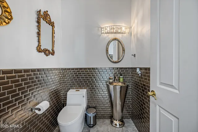 a view of a entryway with furniture and garden view