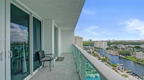 a city view from a balcony