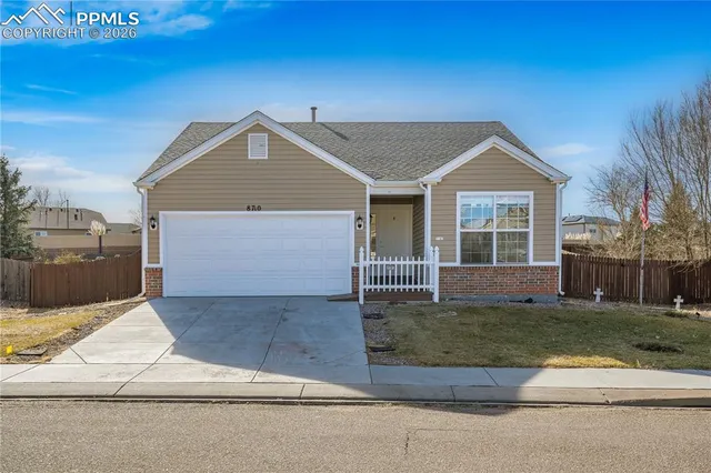 $370,000 | 8710 Silver Glen Drive, Fountain, CO 80817