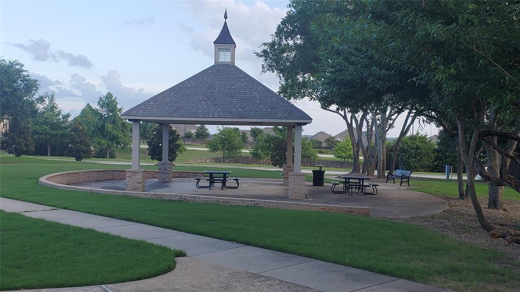 3416 Ridge Lily Lane McKinney, TX 75071 - Photo 26 of 32 View of property's community with a gazebo and a lawn