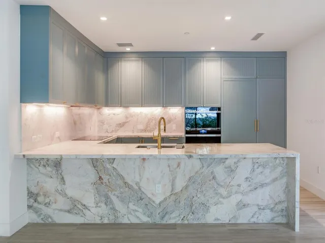 a view of an empty room with a sliding door