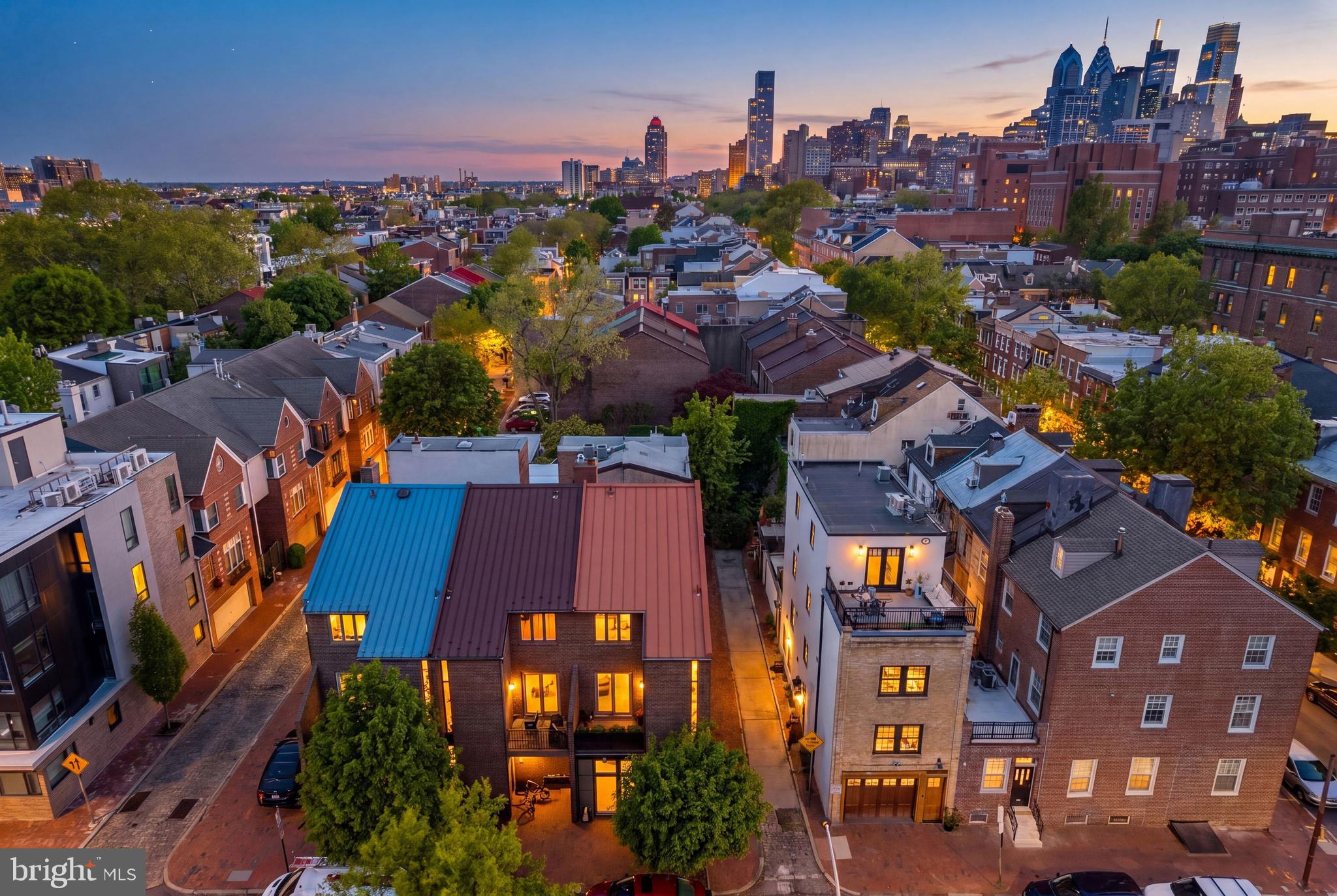406 South 6th Street Philadelphia, PA 19147 - Photo 52 of 56 a view of a city with tall buildings
