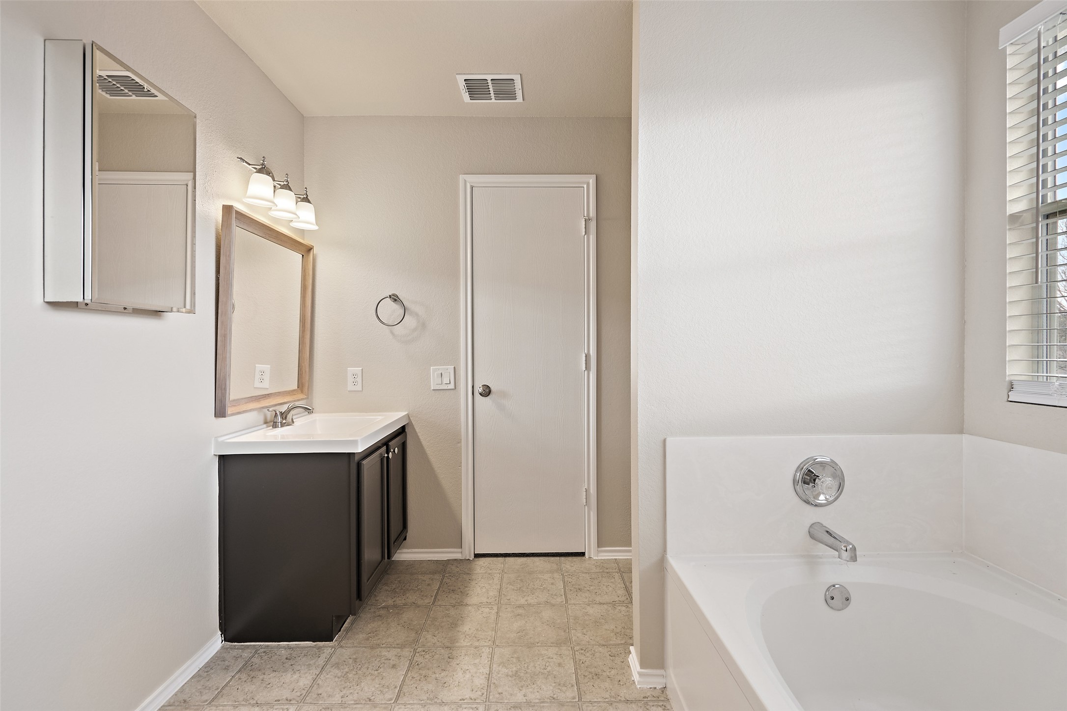 1617 Anise Drive Austin, TX 78741 - Photo 23 of 35 Bathroom featuring vanity and a bath