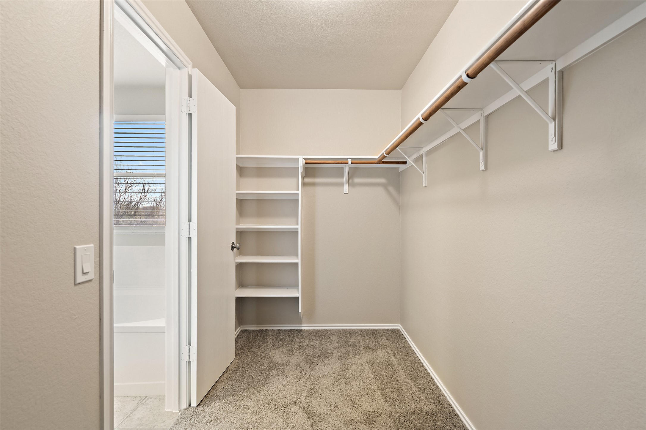 1617 Anise Drive Austin, TX 78741 - Photo 24 of 35 Spacious closet with carpet flooring
