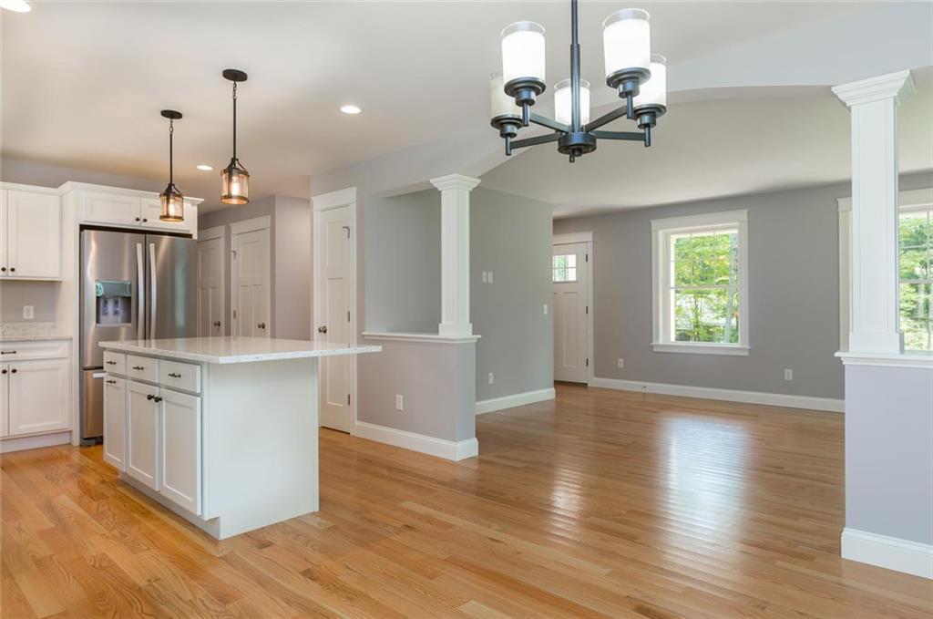 7 Stratton Woods Lane Cumberland Center, ME 04021 - Photo 7 of 35 View from dining room into the...