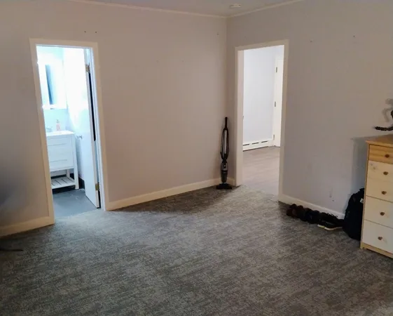 a view of a room with closet