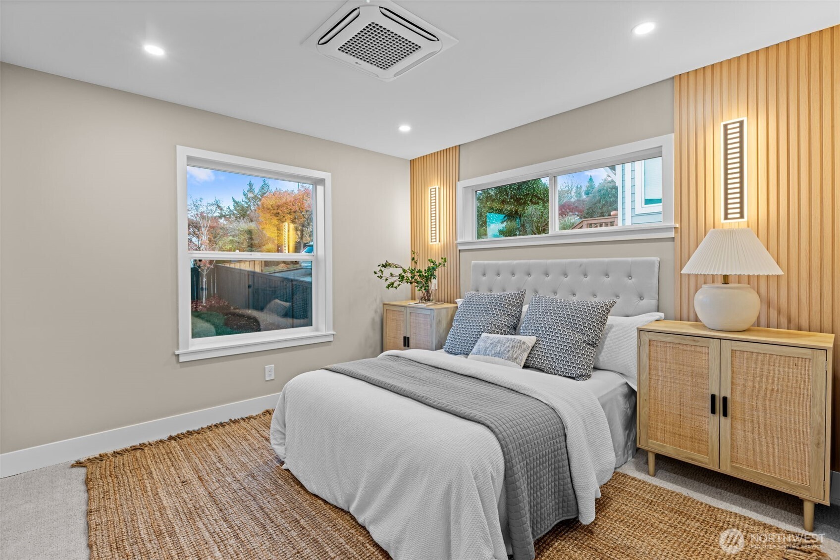 4725 37th Avenue Southwest Seattle, WA 98126 - Photo 12 of 37 a bedroom with a bed and a window