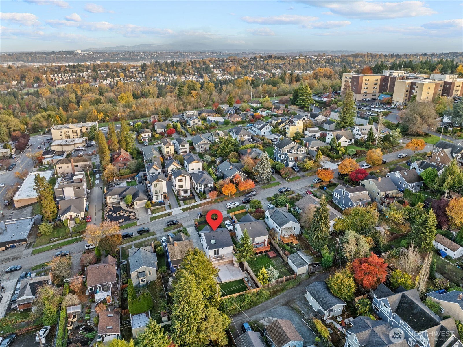 4725 37th Avenue Southwest Seattle, WA 98126 - Photo 33 of 37 an aerial view of multiple house