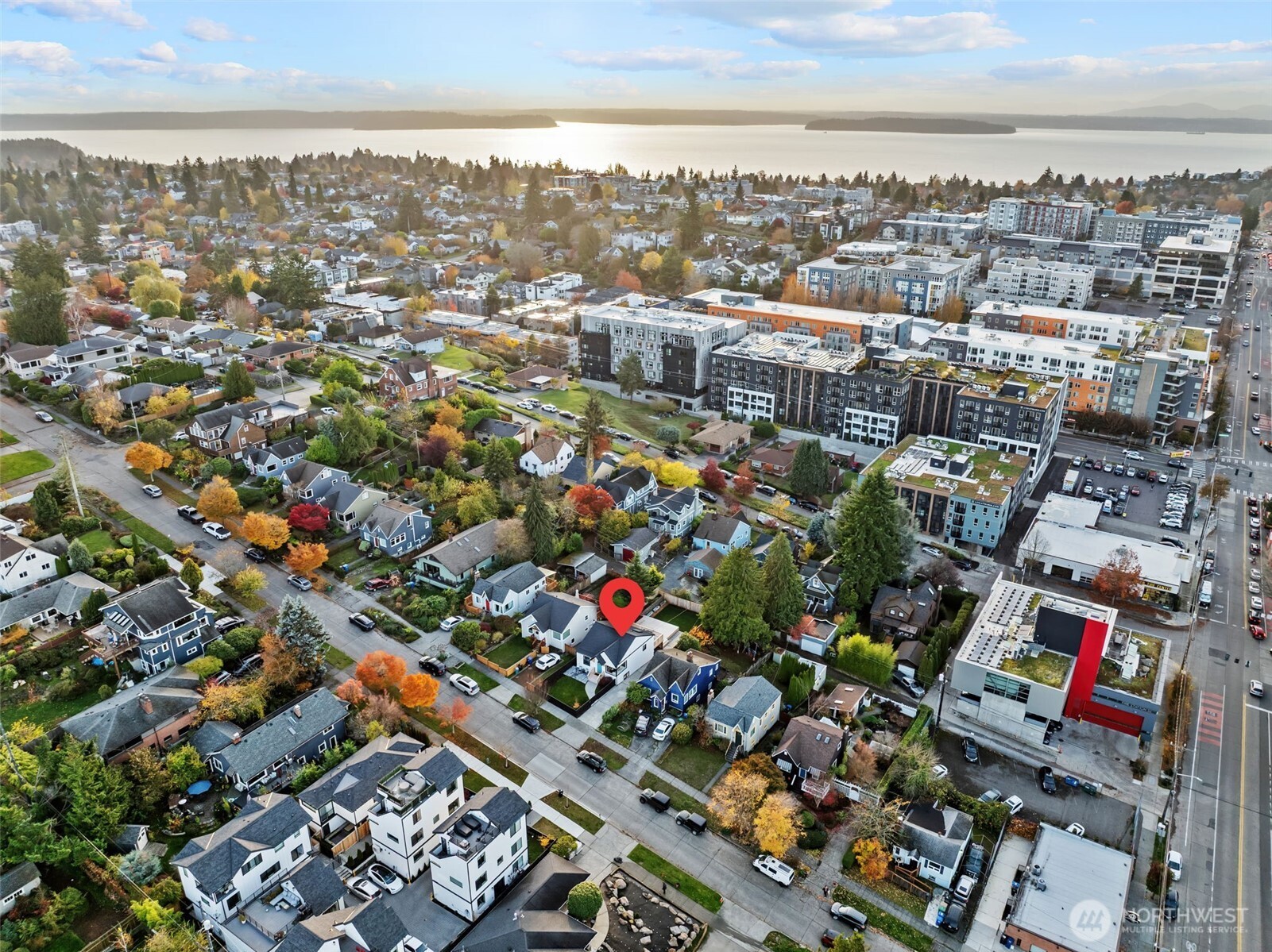 4725 37th Avenue Southwest Seattle, WA 98126 - Photo 34 of 37 an aerial view of a city