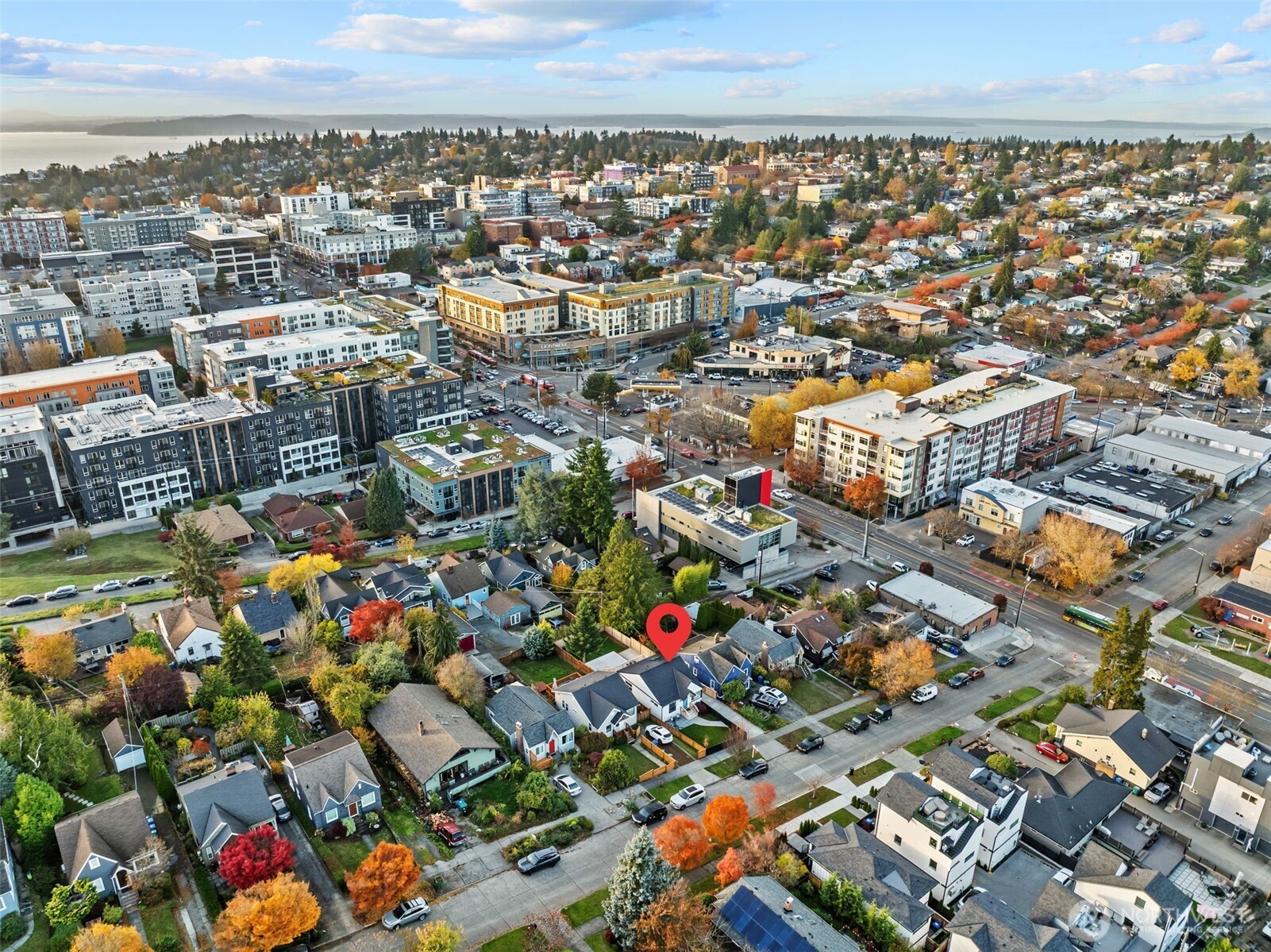 4725 37th Avenue Southwest Seattle, WA 98126 - Photo 35 of 37 an aerial view of a city