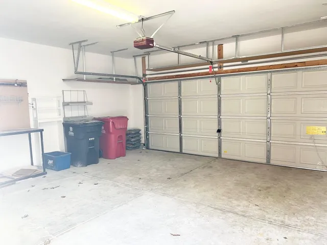 a view of a room with cabinet