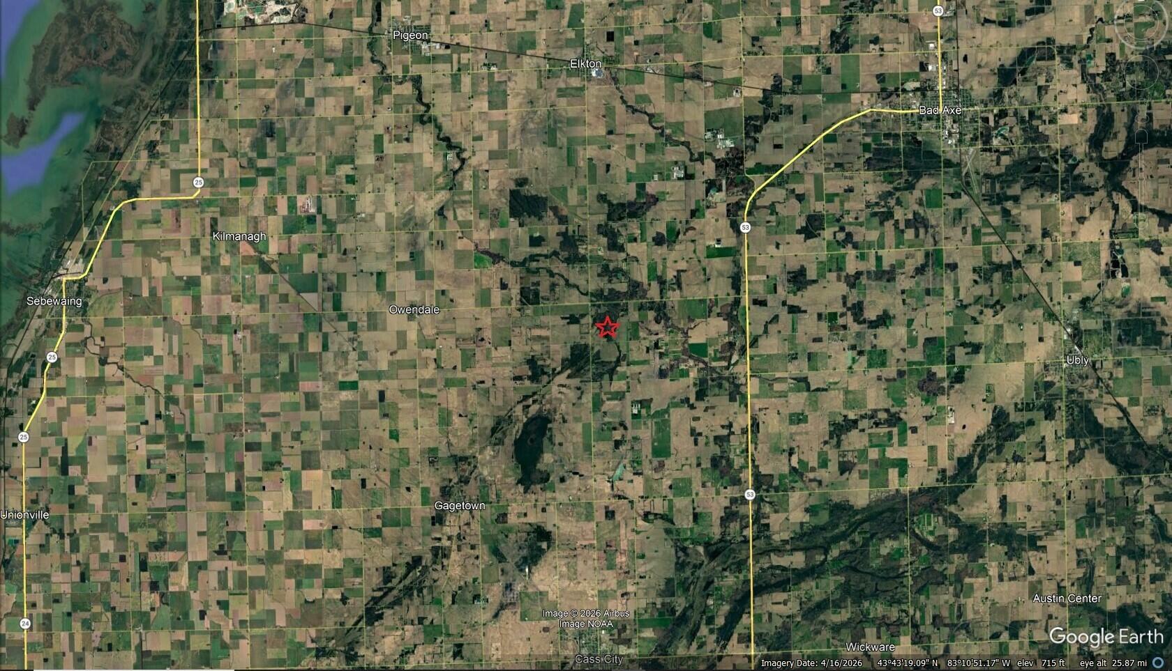 4670 Rescue Road Owendale, MI 48754 - Photo 97 of 97 AerialMap9