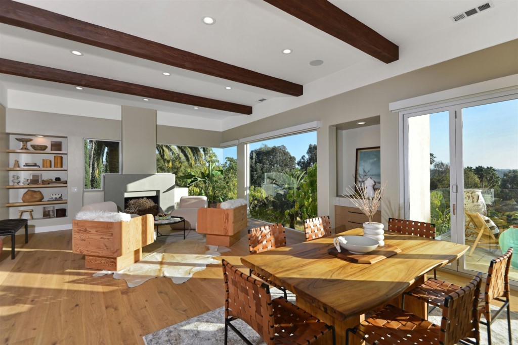 1264 Rancho Encinitas Drive Encinitas, CA 92024 - Photo 2 of 37 a view of a dining room with furniture window and outside view